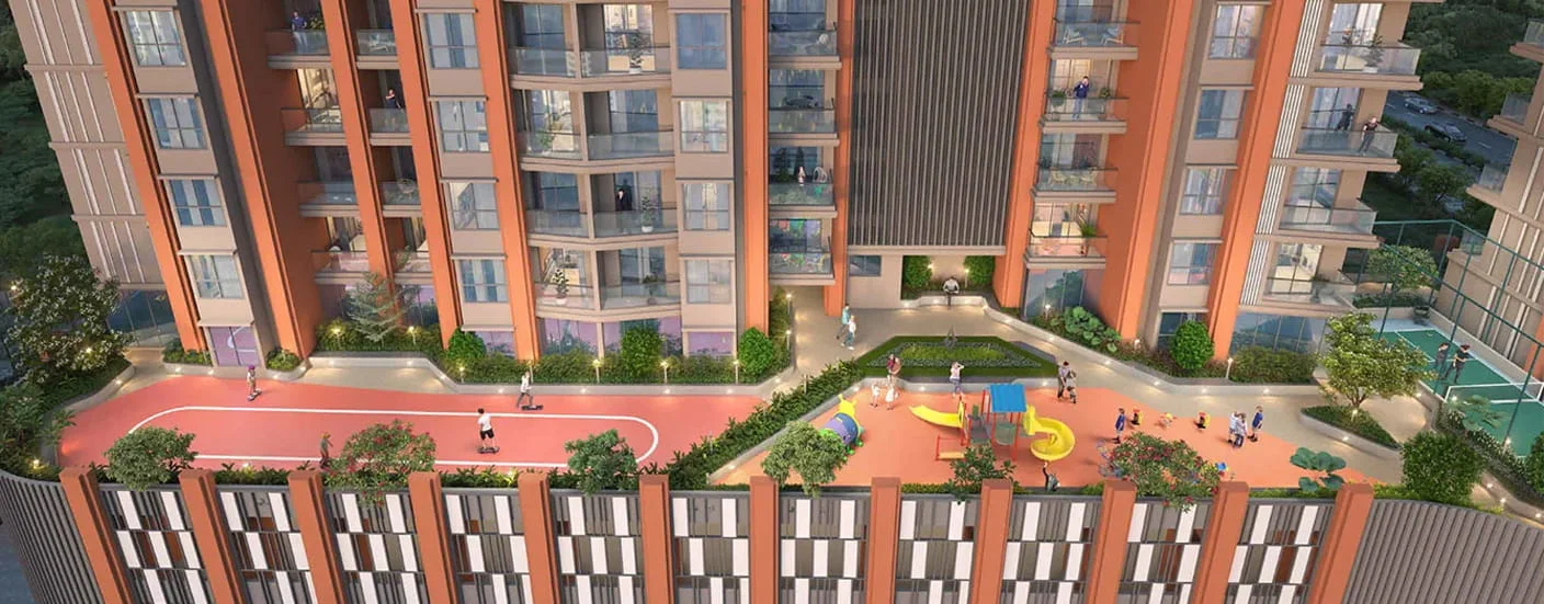 Krisala Codename Big Heart Tathawade Front View Amenities Image